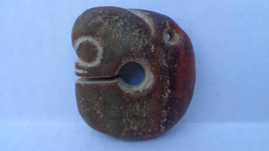 Jade pig dragon hand-carved Pendant (1 of 3)