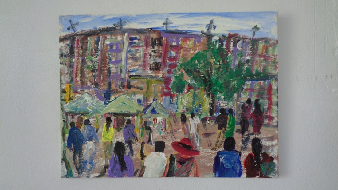 Robert Sundholm(1941 Ame-NY)Impressionism New York (1 of 3)