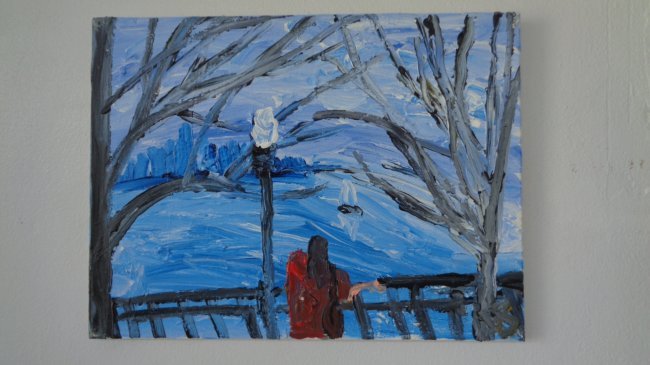 Robert Sundholm(1941 Ame-NY) Impressionism New York (1 of 3)