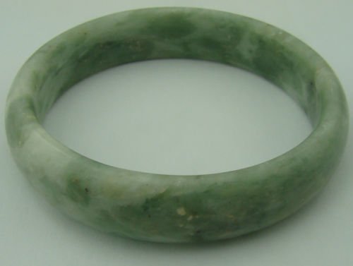 Jade Chinese Bangle Bracelet (1 of 2)