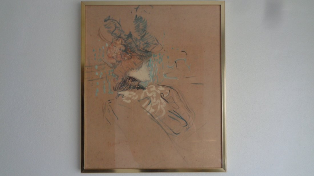 Beautiful Lady Framed Artwork Print Signed (1 of 4)