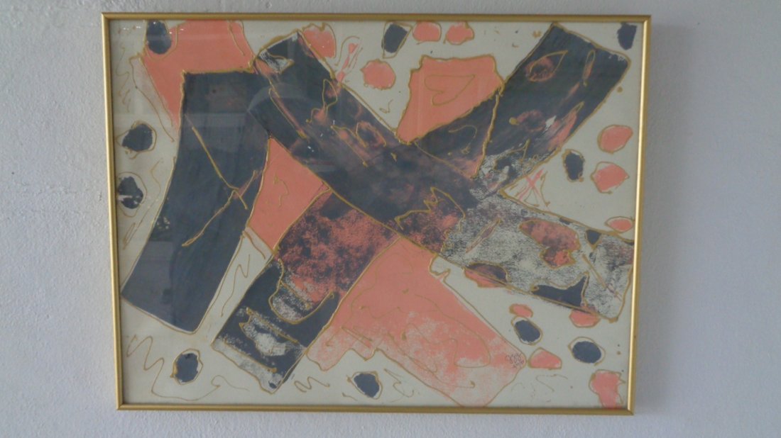 Original Abstract Painting Signed (1 of 5)