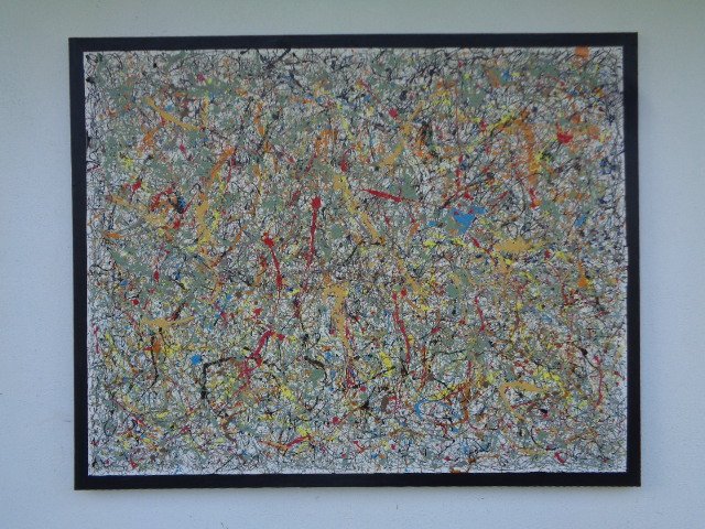 R Medina (1958 Ameri Born) New York - Original Painting (1 of 3)