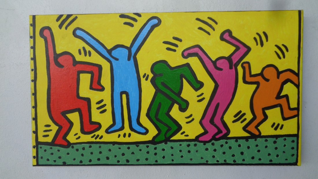 Contemporary Art- Keith Haring- New York Painting (1 of 5)