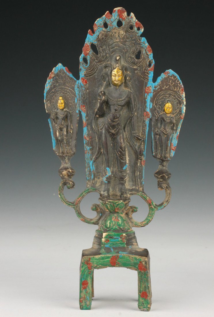Antique Chinese  Bronze Statue (1 of 5)