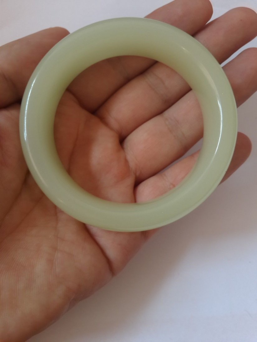 Hetian Nephrite Jade Bracelet Bangle (1 of 3)