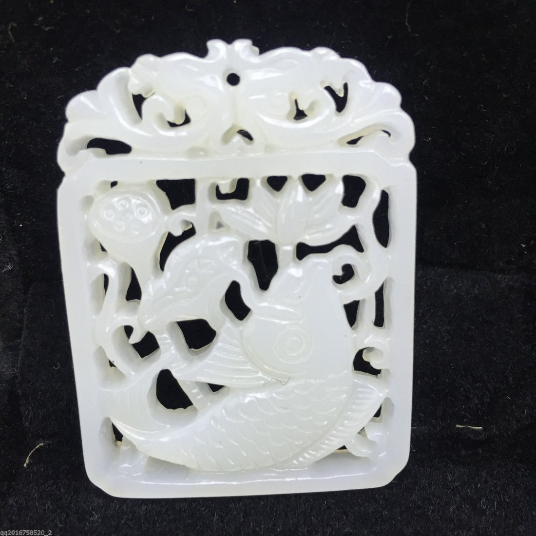 Chinese natural old jade Pendant (1 of 2)