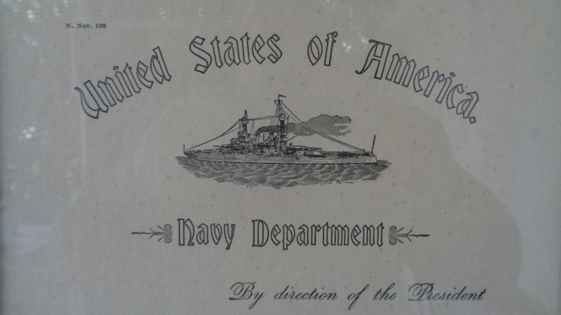 1931 United State of America Navy Department Midshipman (1 of 5)