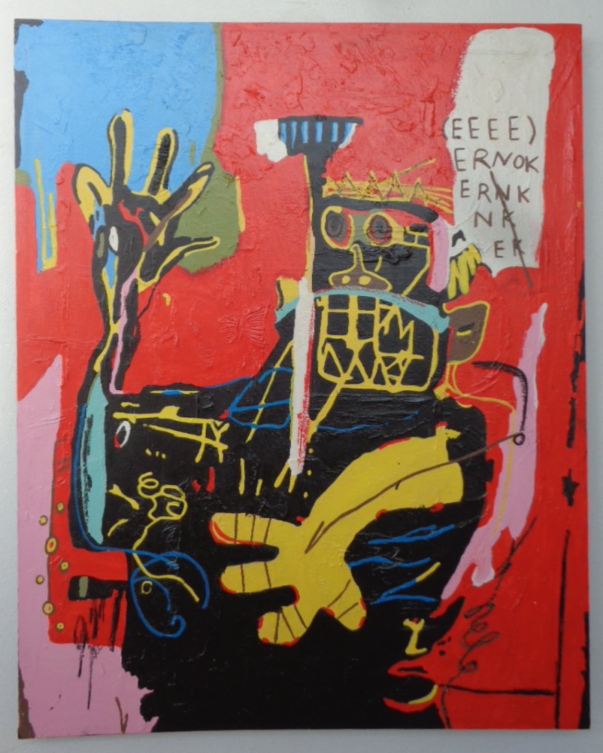 Original  Street Art Urban Painting Canvas Modern Abstr (1 of 5)