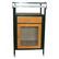 Metal Doctors Apothecary Cabinet with Glass Front and