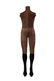 Elegant Suede and Wood Boy Size Display Mannequin