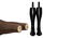 Elegant Suede and Wood Boy Size Display Mannequin - 6