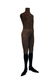 Elegant Suede and Wood Boy Size Display Mannequin - 7