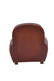 Pair of French Art Deco leather club chairs - 6