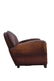 Pair of French Art Deco leather club chairs - 8