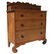 Early American Handmade Cedar Chest. Drawers with