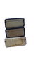 Tan Tweed like Suitcases Lot of 3 - 3