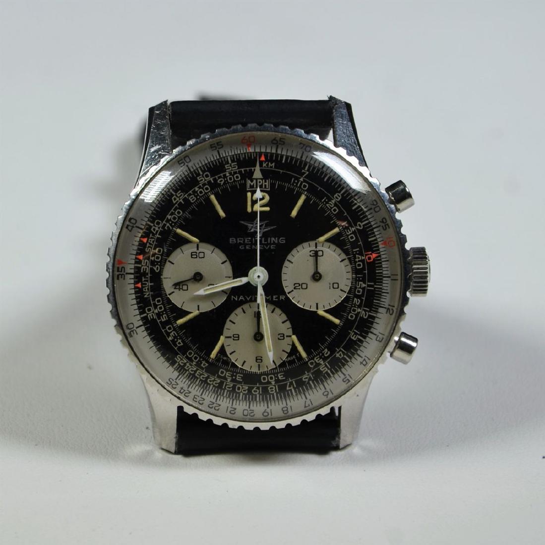 Montre bracelet chronographe en acier BREITLING (1 of 2)