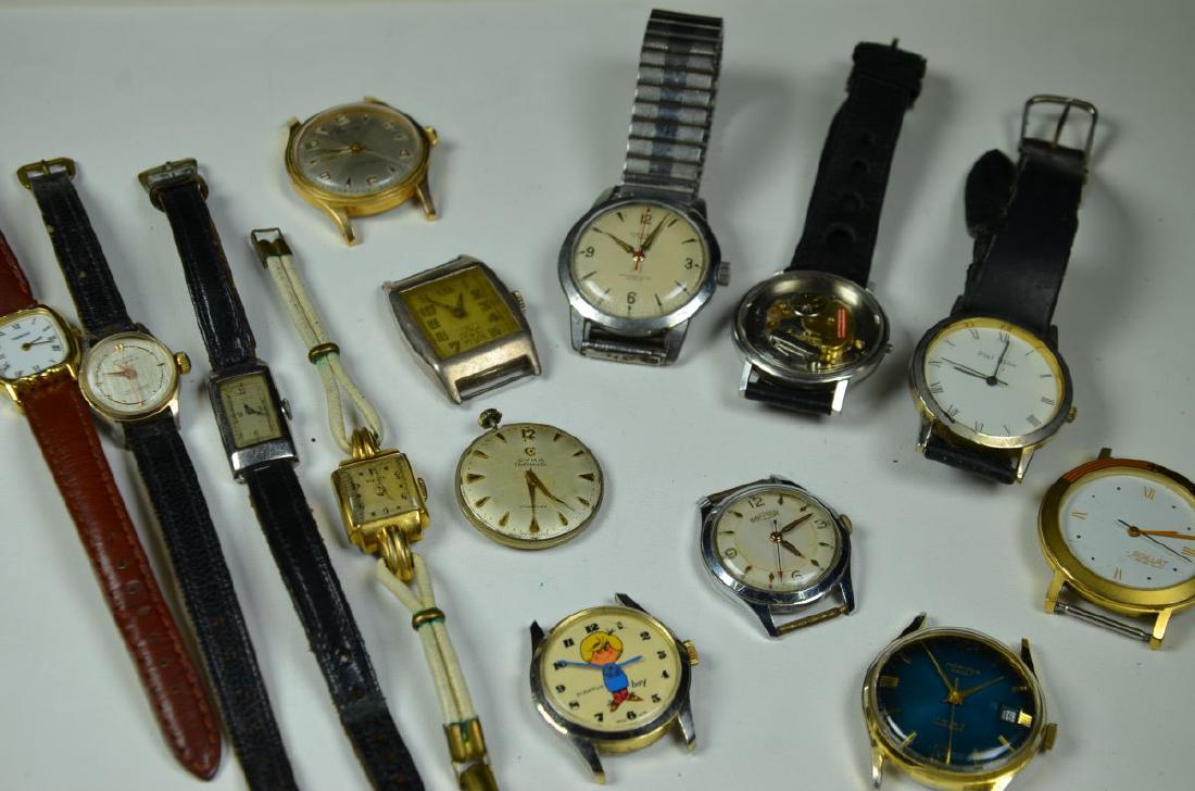 Interesting lot of various watches without reservere (1 of 2)