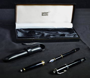 2 stylos Mont-Blanc.: 2 stylos Mont-Blanc.