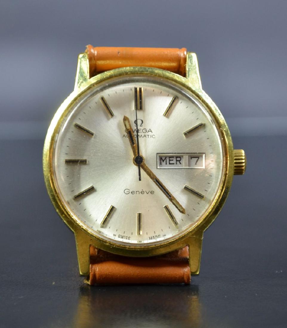 Automatic wristwatch OMEGA. With days and dates (1 of 2)