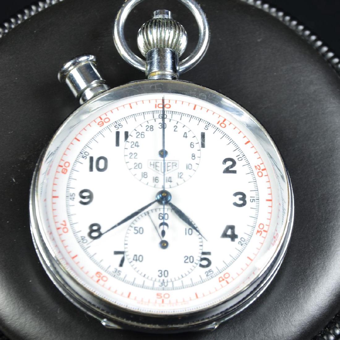 Chrono HEUER . Minute counter at 12, small second hand (1 of 1)