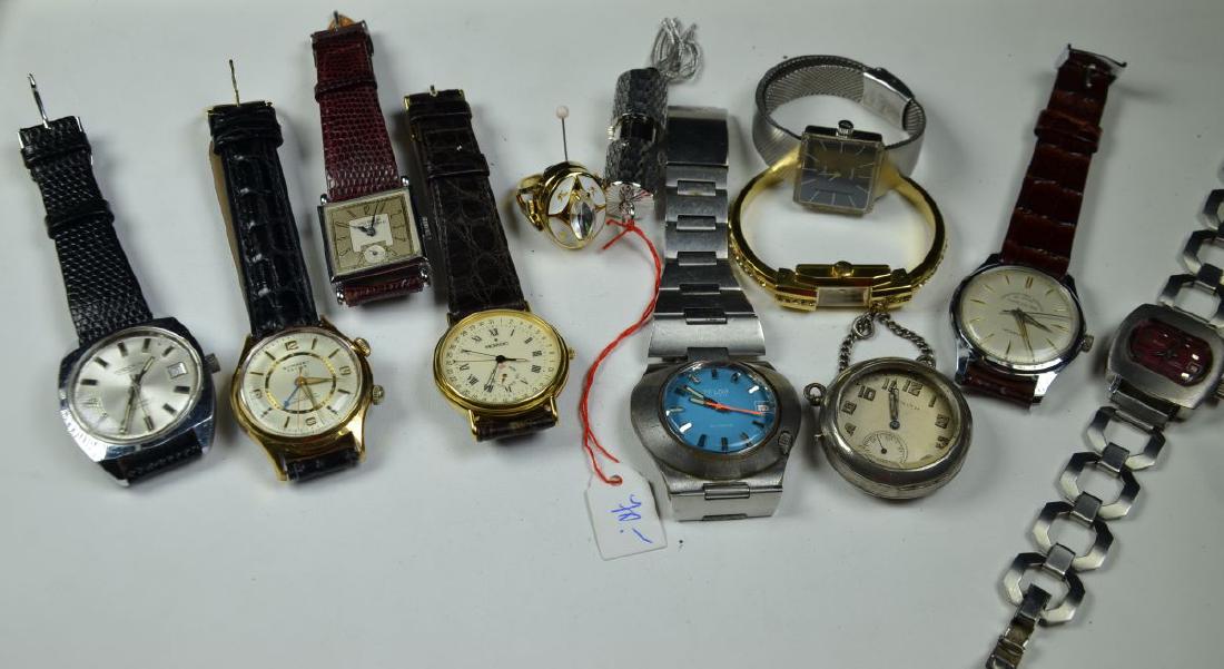 Interesting lot of various watches without reservere (1 of 1)