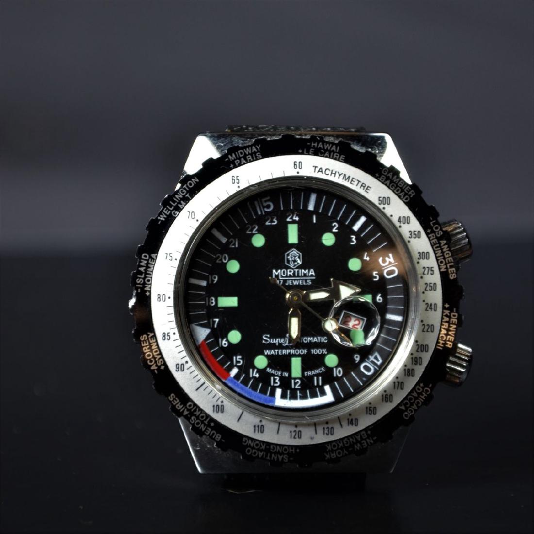 Diving watch MORTIMA Superdatomatique. With calendar. (1 of 1)