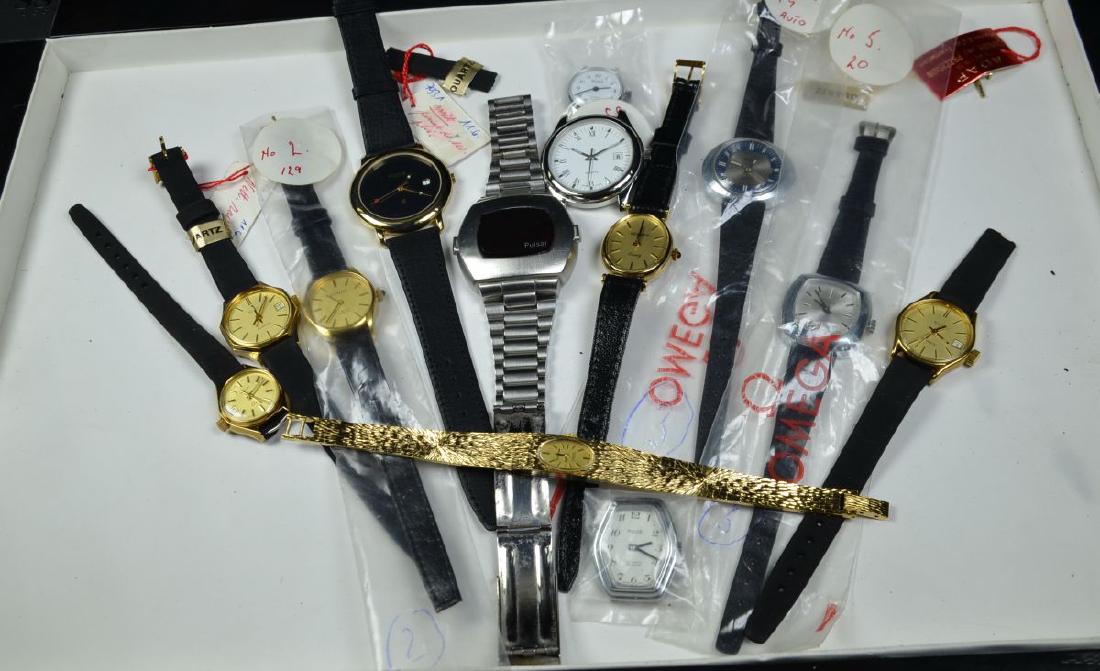 Interesting lot of various watches without reservere (1 of 1)