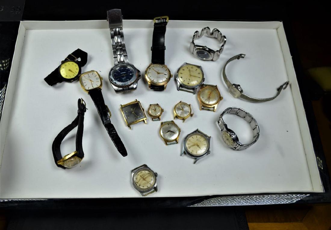 Interesting lot of various watches without reservere (1 of 1)