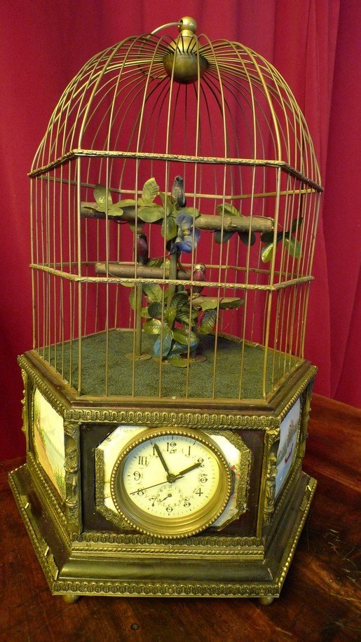 Birdcage with clock (1 of 1)