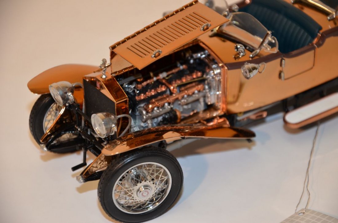 Franklin Mint 1921 Rolls Royce Silver Ghost Car (1 of 3)