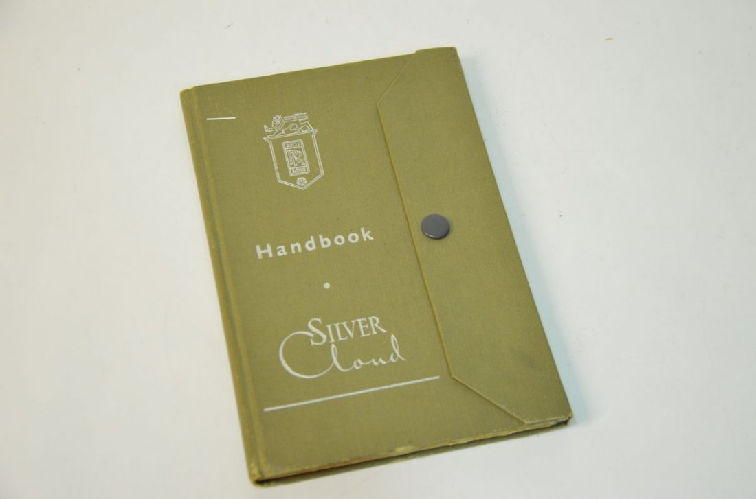 Rolls Royce Silver Cloud Handbook- Original (1 of 1)