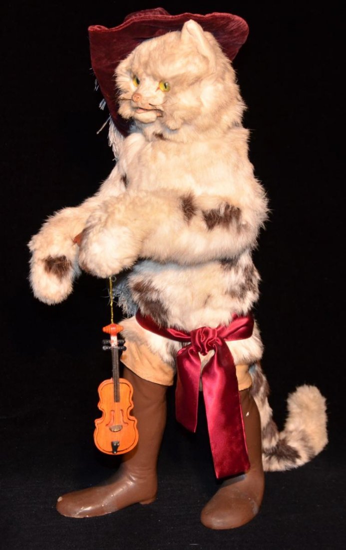 Nodding Automaton "Pussy in Boots" (1 of 3)