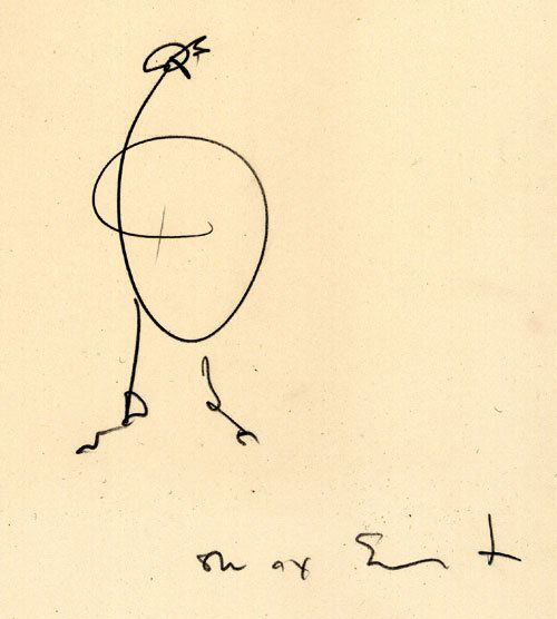 Ernst, Max: La femme 100 têtes: Ernst, Max. La femme 100 têtes. Avis au lecteur par André Breton. 6 Bl. Mit 148 Abb. auf Tafeln. 25 x 19,5 cm. OBroschur (gebräunt; berieben; RKante mit Einriß). Paris, Ed. de L'Oeil, 1956.Spi