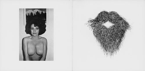 Friedlander, Lee, and Jim Dine: Photographs & Etc: Photographs & Etchings. 20 l. with text illustrations after photographs and sketches by Lee Friedlander and Jim Dine. 24,5 x 25 cm. Original wrappers (dusty). London, Trigram, (1969). Rare first editi