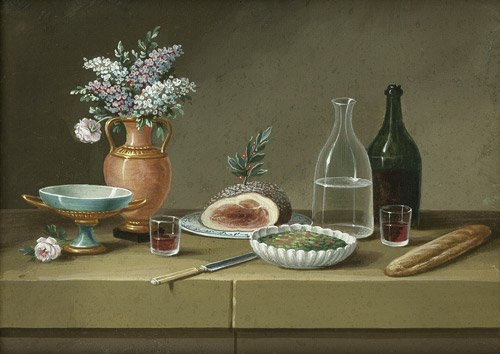 Feyerabend, Johann Rudolf: Stilleben mit einem Fl - 2
