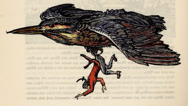 Bürger, Gottfried August: Wunderbare Reisen zu Wa: Klemm, Walter. - Bürger, Gottfried August. Wunderbare Reisen zu Wasser und Lande, Feldzüge und lustige Abenteuer des Freiherrn von Münchhausen wie er dieselben bei der Flasche im Zirkel seiner Freu