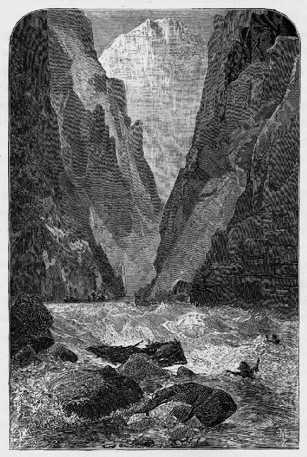 Powell, John Wesley: Exploration of the Colorado R: Powell, John Wesley. Exploration of the Colorado River of the West and its Tributaries. Explored in 1869, 1870, 1871, and 1872, under the Direction of the Secretary of the Smithsonian Institution. XI,