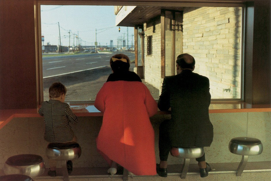 Graham, Dan : Homes for America: "Homes for America" (complete edition). 1966 - 1974. 6 color off-set prints 1989. Each 21 x 31 cm (49,5 x 55,5 cm). Each with printed title and number, as well as signed by the photographer 