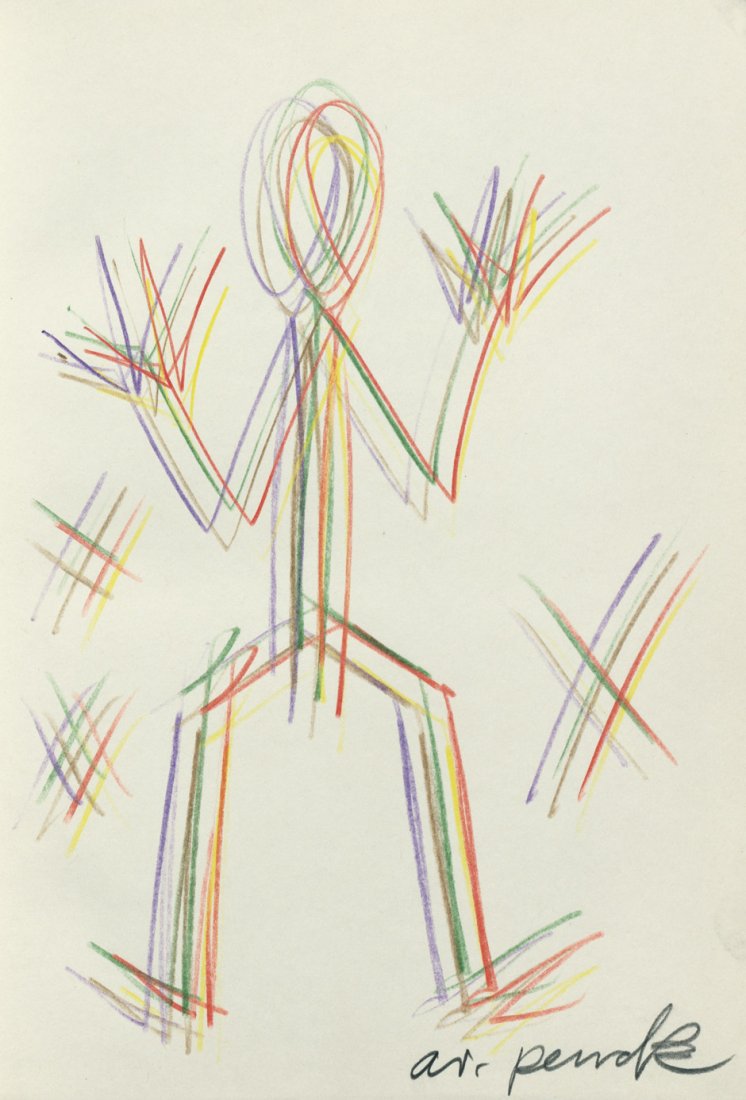 Penck, A. R.: Standart: Penck, A. R. (d. i. Ralf Winkler). Standart 1971-73. Nachdruck von zehn zusammengehörigen Heften aus den Jahren 1971-73. 442 Bl. 25 x 18 cm. OLeinenband mit OSchutzumschlag (dieser geringfüg
