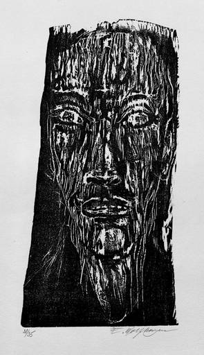 Wolfhagen, Ernst Gesichter In Holz, 1962