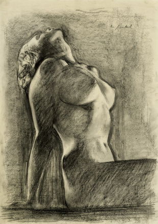 17a Jaeckel Willy Halbakt Liegend Auf Fuchsbraun K Jun 02 12 Galerie Bassenge In Germany