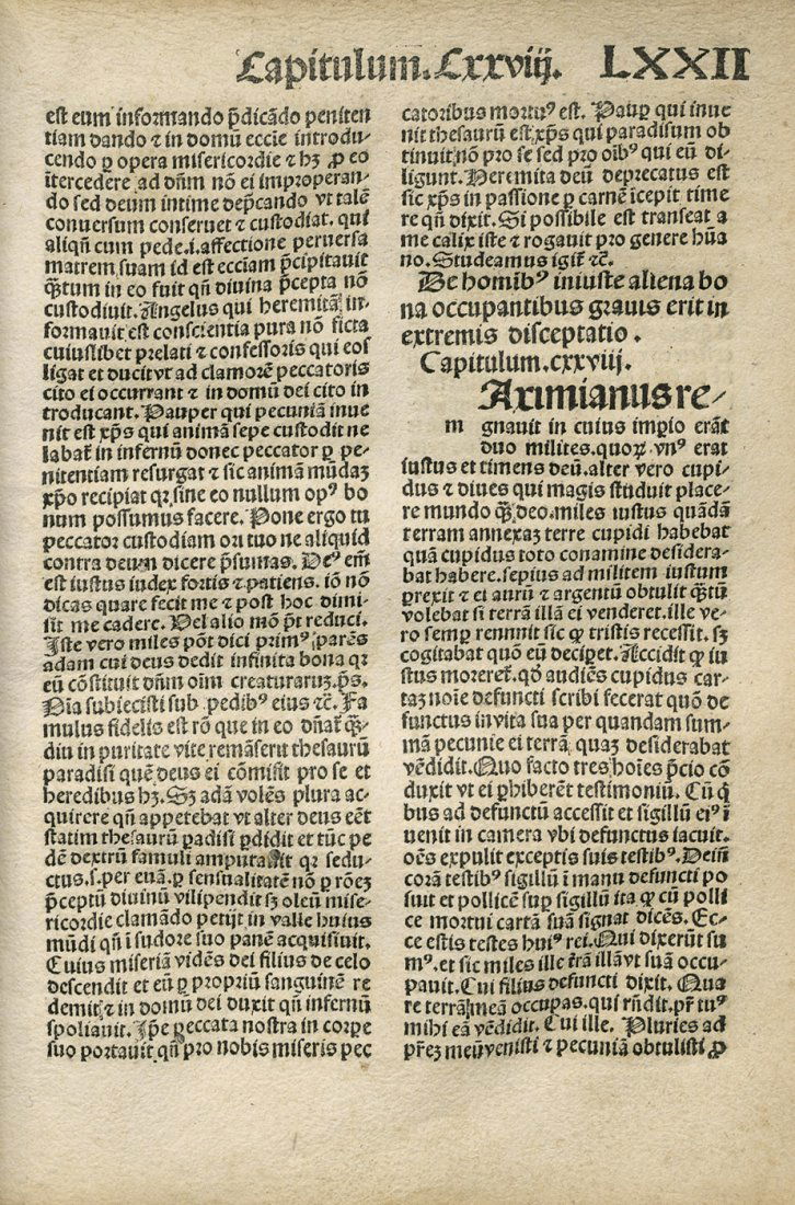 Gesta romanorum: cum applicatoribus moralisatis: Aus dem Besitz von Lion FeuchtwangerGesta romanorum cum applicatoribus moralisatis ac misticis. 120 nn. Bl., Bl. 9-119 nummeriert I-CXI. Bl. 2 Spalten. 44-45 Zeilen. Got. Typ. Schriftraum: 16,4 x 11,8