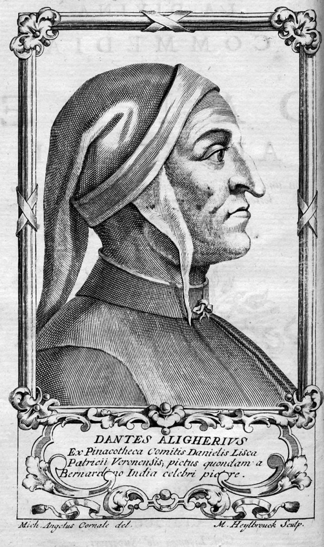 Dante Alighieri: La Divina Commedia: Dante Alighieri. La Divina Commedia. Con una breve, e sufficiente dichiarazione del senso letterale diversa in più luoghi di quella degli antichi comentatori. 3 Bände. Mit gestochener Titelvigne