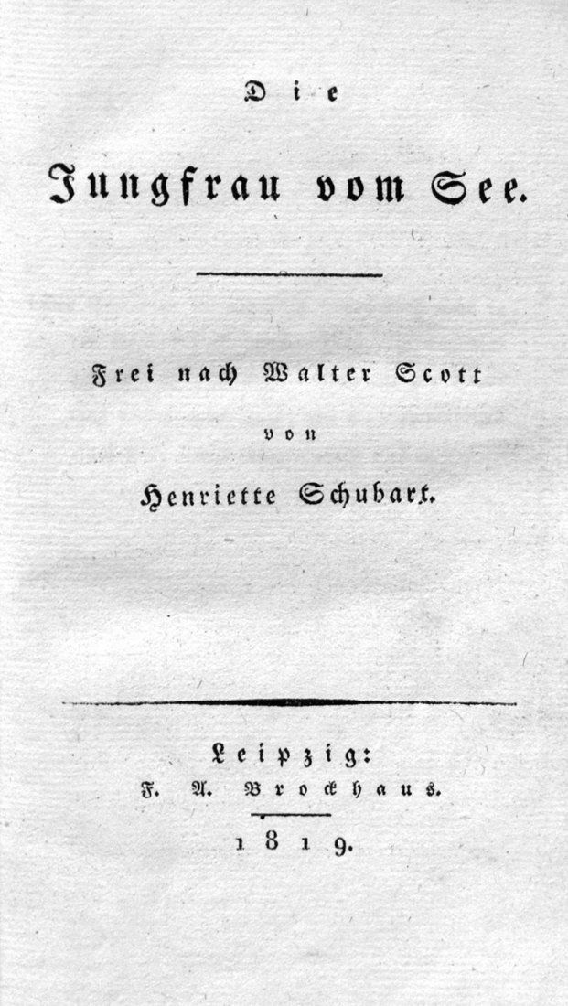 Scott, Walter: Konvolut von 4 Werken, 1819-1830: Scott, Walter. Konvolut von 4 Werken in seltenen frühen deutschen Übersetzungen. Oktavo. Einbände d. Z. (berieben). Verschiedene Orte und Verlage. 1819-1830.I. Burg Rokeby. Romantisches