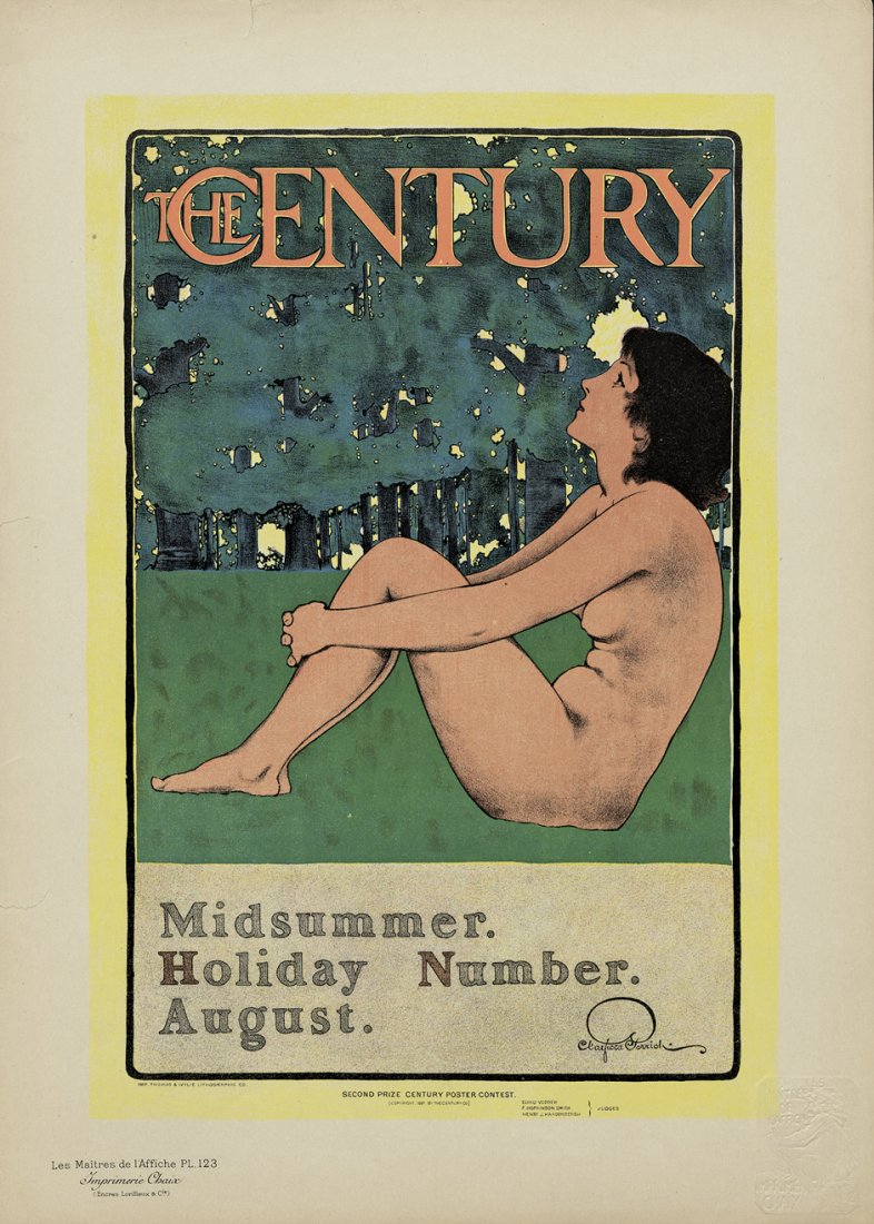 Maîtres de l'Affiche: Publication mensuelle. Pari: Les Maîtres de l'Affiche. Publication mensuelle. Editée par l'imprimerie Chaix. Première [- quatrième] volume. Préface, par M. Roger Marx. Mit Textblättern und 143 (s