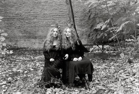Bergemann, Sibylle: Fashion Photography: Fashion photography. 1980s. 2 vintage silver gelatin prints. Each circa 21 x 28 cm. Each signed by the photographer in pencil on the verso. In the 1970s - 1980s Sibylle Bergemann photographed fashion