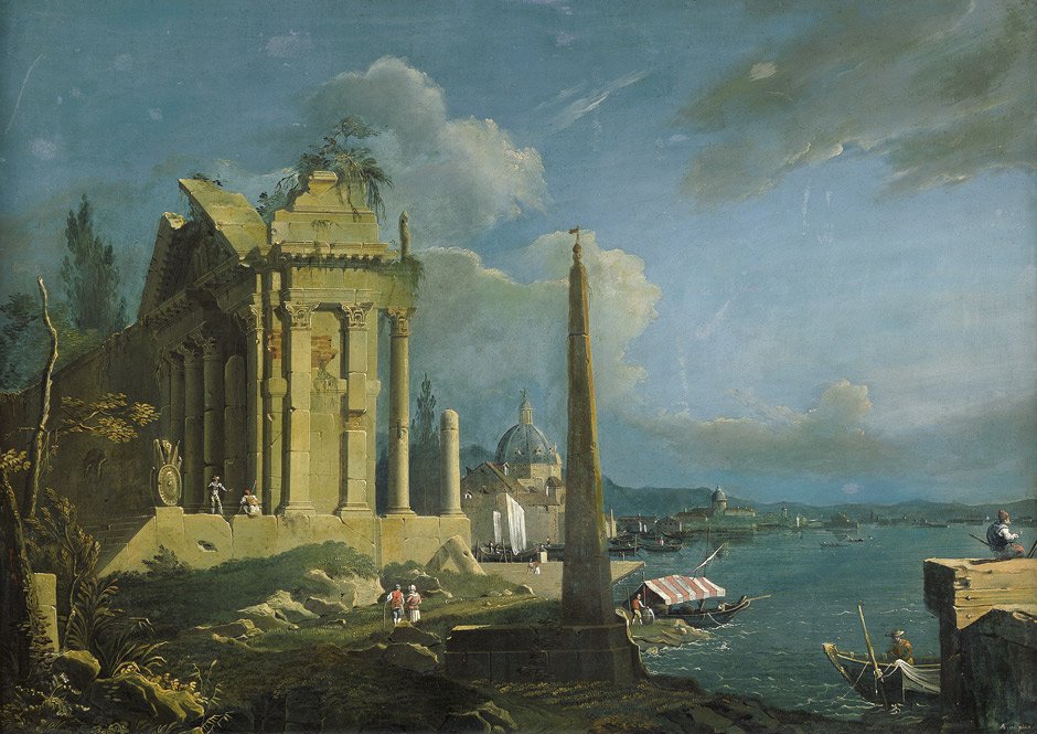 De Pian, Antonio: Venezianische Küstenlandschaft