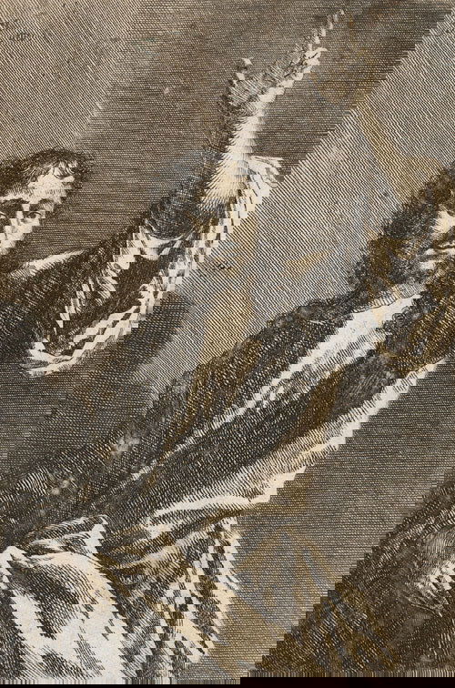 Schönfeld, Johann Heinrich: Christus Salvator: nach. Christus Salvator. Radierung von Gabriel Ehinger. 21,9 x 14,6 cm. Hollstein (Ehinger) 2, Krapf 27, Pée (Johann Heinrich Schönfeld - Die Gemälde, Berlin 1971) NS 52. Die Radierung basiert auf